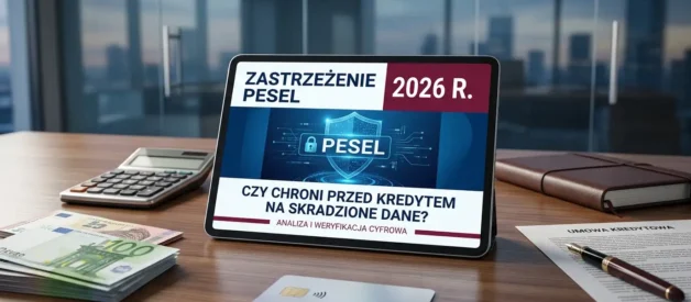 Zastrzeżenie PESEL w 2026 r. - czy chroni przed kredytem na skradzione dane?